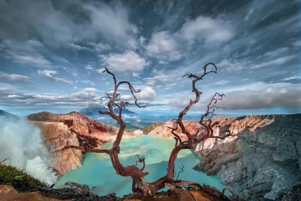 Kawah Ijen galeri lelah bahagia